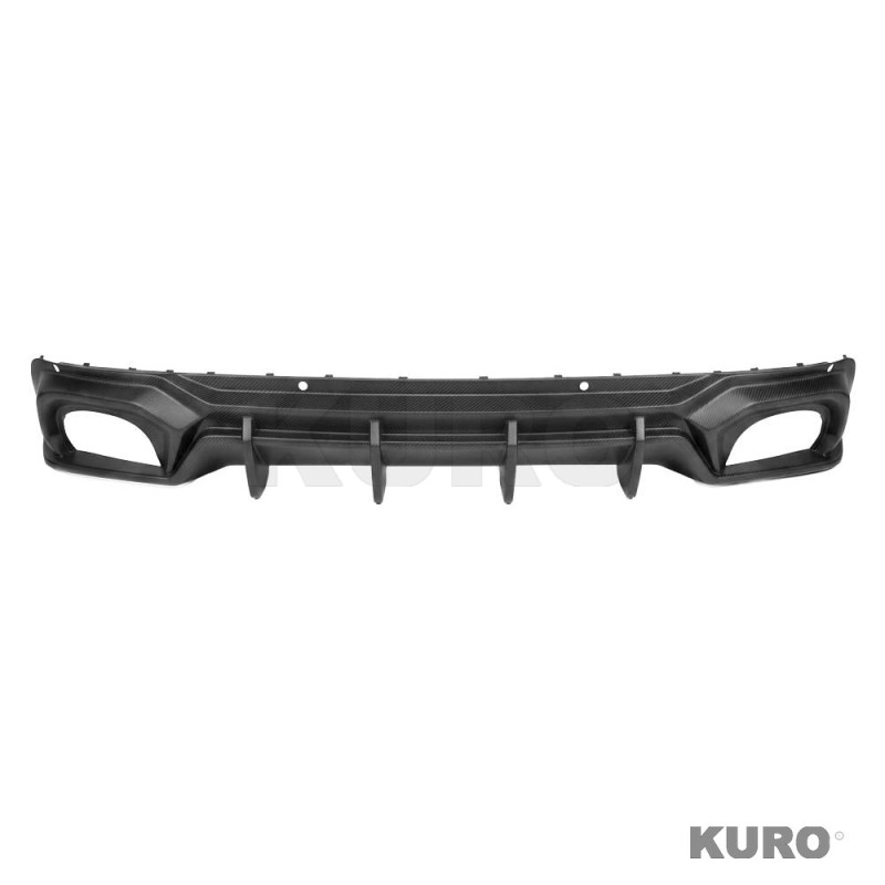 AUDI RSQ8 2025+ po liftingu matowy carbon dyfuzor - CT DESIGN
