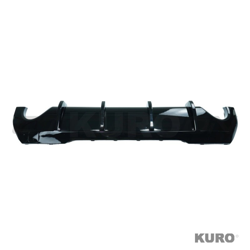 BMW F40 1 SERIES 2019-2024 gloss black dyfuzor - DUAL EXIT - V3