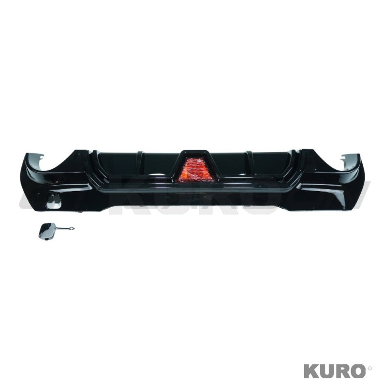 BMW F40 1 SERIES 2019-2024 gloss black LED dyfuzor - DUAL EXIT - V2