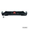 BMW F40 1 SERIES 2019-2024 gloss black LED dyfuzor - DUAL EXIT - V2