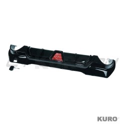 BMW F40 1 SERIES 2019-2024 gloss black LED dyfuzor - DUAL EXIT - V2
