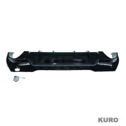 BMW F40 1 SERIES 2019-2024 gloss black dyfuzor - DUAL EXIT - V1