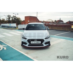 HYUNDAI i30N przód carbon splitter (przed liftingiem) - CT DESIGN