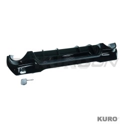 BMW F40 1 SERIES 2019-2024 gloss black dyfuzor - DUAL EXIT - V1