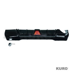 BMW F40 1 SERIES 2019-2024 gloss black LED dyfuzor - SINGLE EXIT - V3