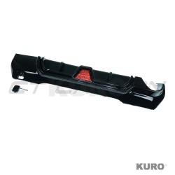BMW F40 1 SERIES 2019-2024 gloss black LED dyfuzor - SINGLE EXIT - V3