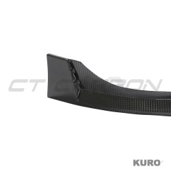 VW GOLF MK8 GTI carbon splitter przedni - V2