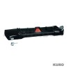 BMW F40 1 SERIES 2019-2024 gloss black LED dyfuzor - SINGLE EXIT - V3