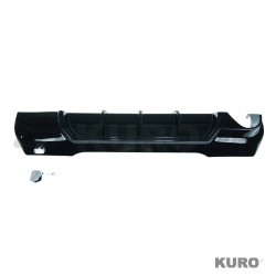BMW F40 1 SERIES 2019-2024 gloss black dyfuzor - SINGLE EXIT - V2