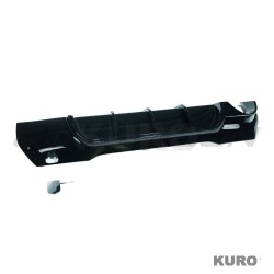 BMW F40 1 SERIES 2019-2024 gloss black dyfuzor - SINGLE EXIT - V2
