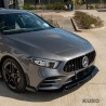 MERCEDES A-CLASS W177 2018-2022 gloss black zderzak przedni wloty