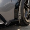 MERCEDES A-CLASS W177 2018-2022 gloss black zderzak przedni wloty