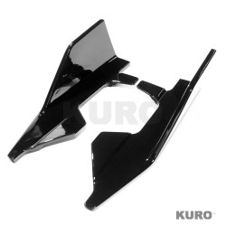 BMW G42 2 SERIES gloss black progi boczne - V1
