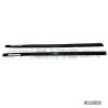 BMW 4 SERIES G22/G23 gloss black FULL LENGTH progi boczne