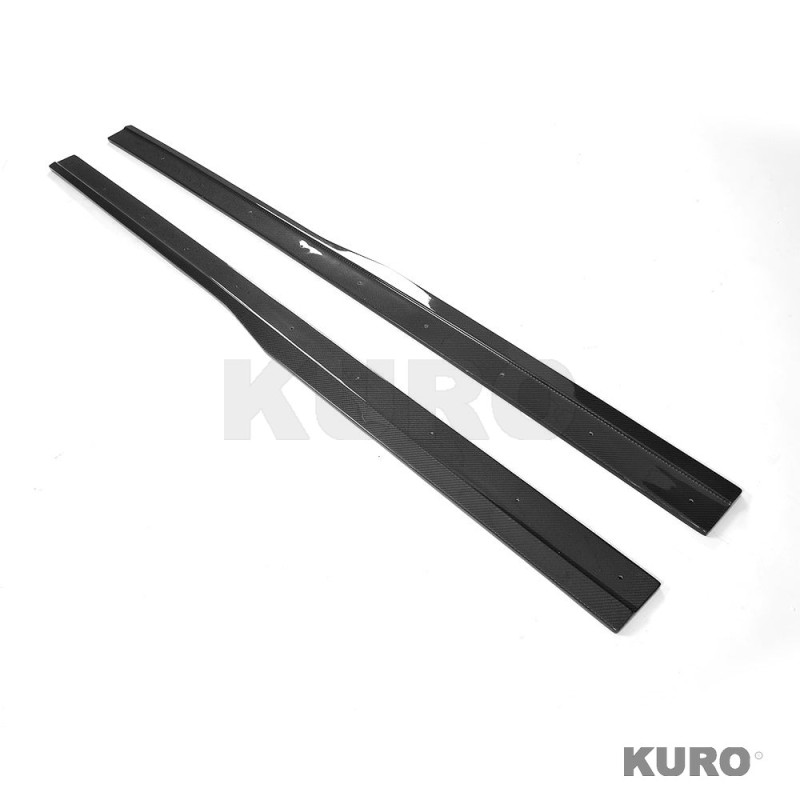 VW GOLF R MK7/7.5 2014-2020 carbon progi boczne