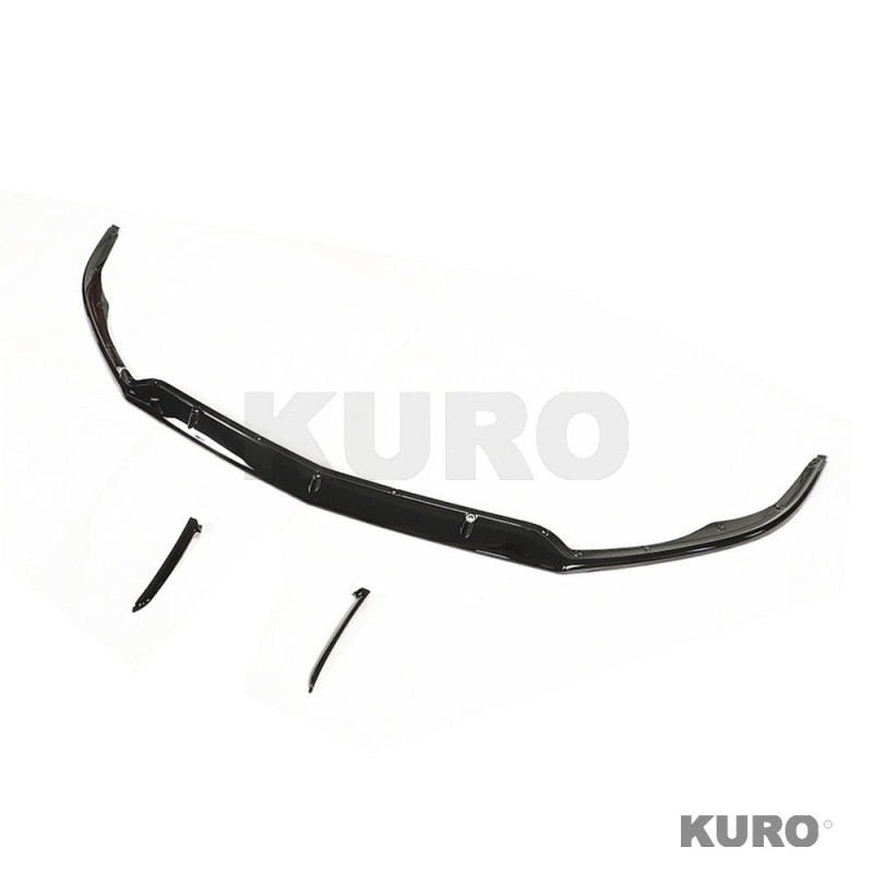 MERCEDES W205 C63 coupe 2015-2018 gloss black splitter - V1