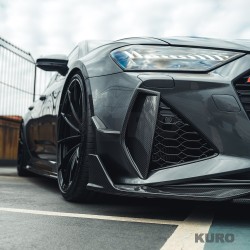 AUDI RS6/RS7 C8 avant 2019+ carbon zderzak przedni wlot listwa