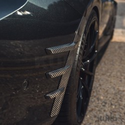 BMW G87 M2 carbon tył SIDE listwa błotnika