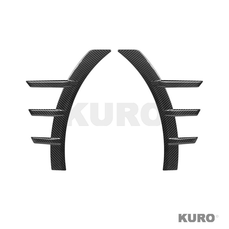 BMW G87 M2 carbon przód SIDE listwa błotnika