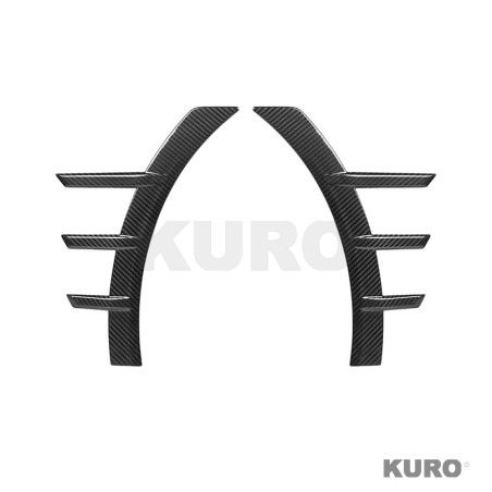 BMW G87 M2 carbon przód SIDE listwa błotnika