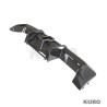 BMW M3/M4 G80/G81/G82/G83 carbon dyfuzor z LED - V3 - CT DESIGN