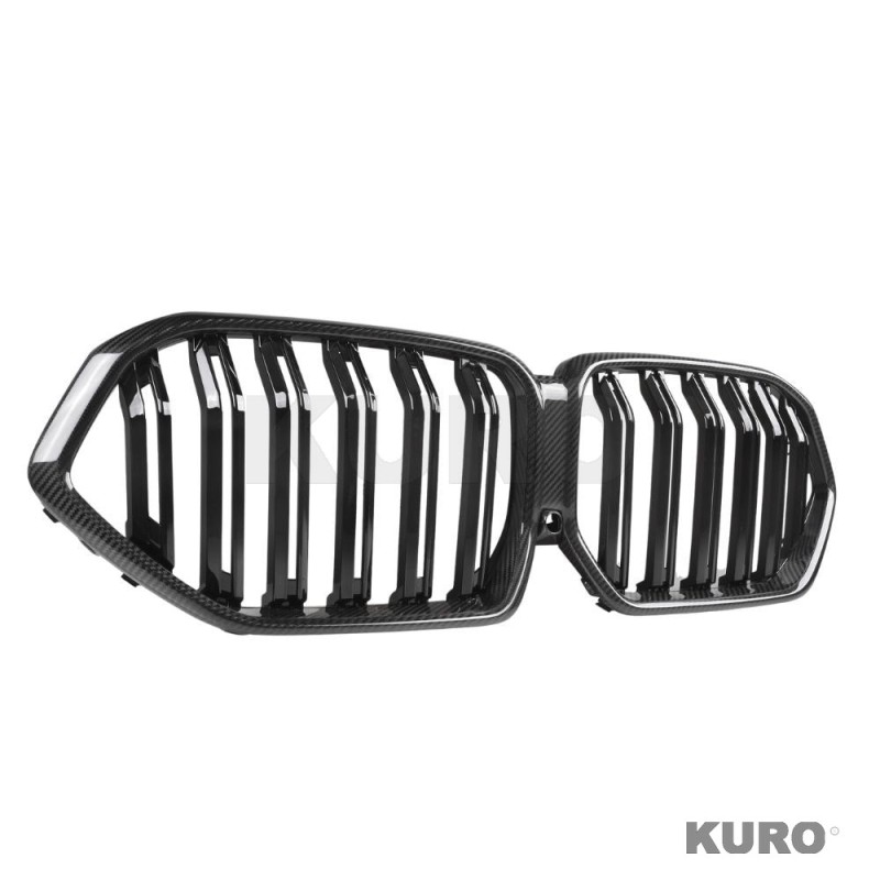 BMW X6 G06 & X6M F96 2019-2022 DOUBLE SLAT pre-preg carbon grill