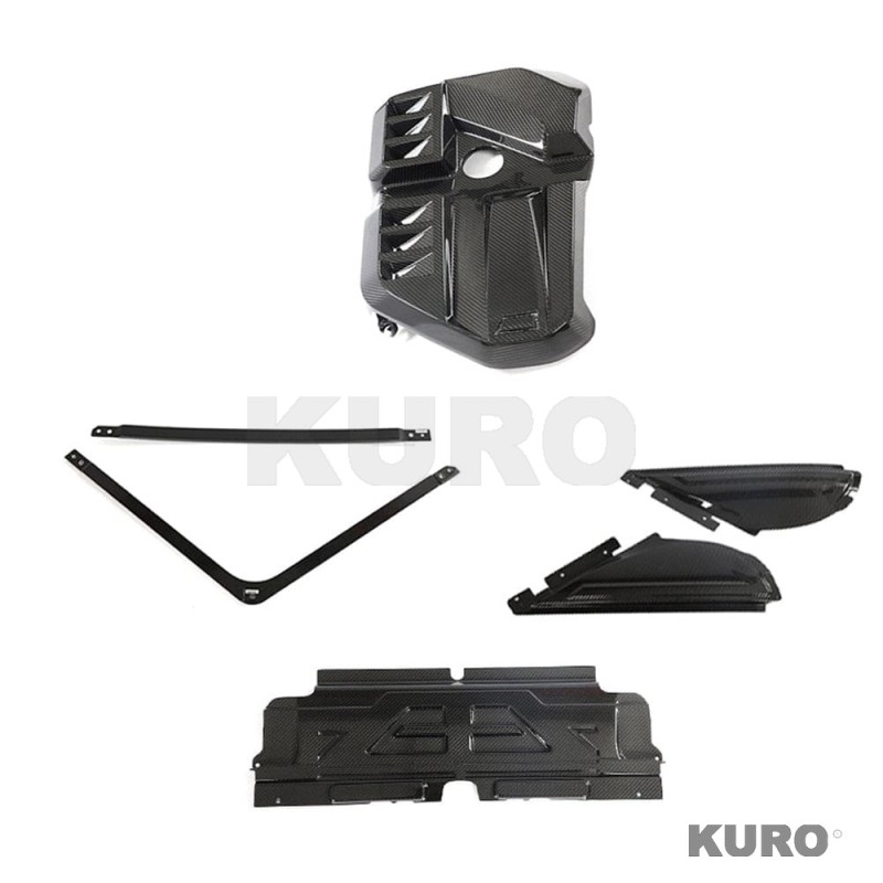 BMW M2 M3 & M4 G87/G80/G81/G82/G83 carbon ENGINE DRESS UP zestaw