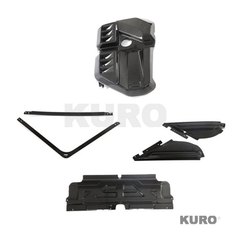 BMW M2 M3 & M4 G87/G80/G81/G82/G83 carbon ENGINE DRESS UP zestaw
