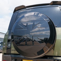 LAND ROVER DEFENDER L663 110 & 90 gloss black koło zapasowe osłona - V2