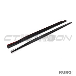 BMW 4 SERIES G22/G23 2020+ carbon progi boczne
