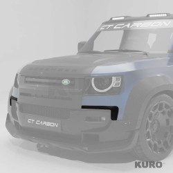 DEFENDER 90/110/130 2020+ carbon zderzak przedni listwa - CT DESIGN