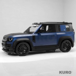 DEFENDER 90 L663 2020+ FULL carbon WIDE nakładka nadkola zestaw - V4 - CT DESIGN
