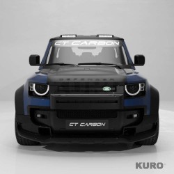 DEFENDER 90 L663 2020+ FULL carbon WIDE nakładka nadkola zestaw - V3 - CT DESIGN