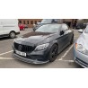 MERCEDES C43 & C CLASS W205 po liftingu carbon splitter - V1