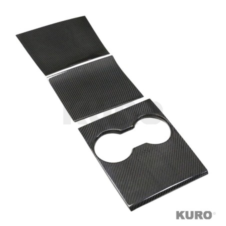 TESLA MODEL 3 2017-2023 carbon CENTRE CONSOLE dodatek