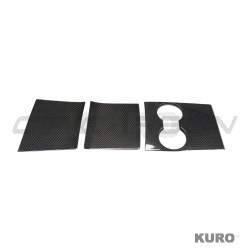 TESLA MODEL 3 2017-2023 carbon CENTRE CONSOLE dodatek