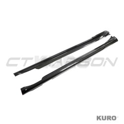 PORSCHE TAYCAN 2020-2024 carbon progi boczne
