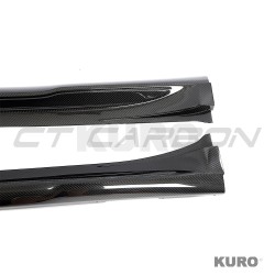 PORSCHE TAYCAN 2020-2024 carbon progi boczne