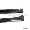 PORSCHE TAYCAN 2020-2024 carbon progi boczne