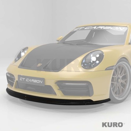 PORSCHE 911 992.1 GTS & CARRERA 2019-2024 carbon splitter - CT DESIGN