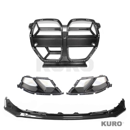 BMW M3/M4 G80/G81/G82/G83 carbon przód END zestaw - V5 z ACC
