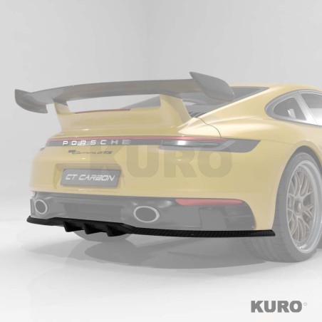 PORSCHE 911 992.1 GTS & CARRERA 2019-2024 carbon dyfuzor - CT DESIGN