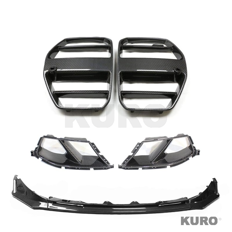 BMW M3/M4 G80/G81/G82/G83 carbon przód END zestaw - V5