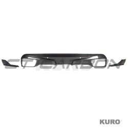 BMW F95 X5M PRE-LCI 2020-2023 carbon dyfuzor z CORNERS