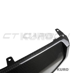 BMW 3 SERIES G20/G21 2022+ LCI carbon dyfuzor - ROUND TIPS - V1