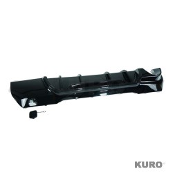 BMW F40 1 SERIES 2019-2024 gloss black dyfuzor - SINGLE EXIT - V1
