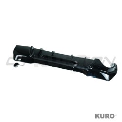 BMW F40 1 SERIES 2019-2024 gloss black dyfuzor - SINGLE EXIT - V1