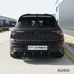 VW GOLF MK8/MK8.5 R/CS 2020+ carbon dyfuzor - CT DESIGN