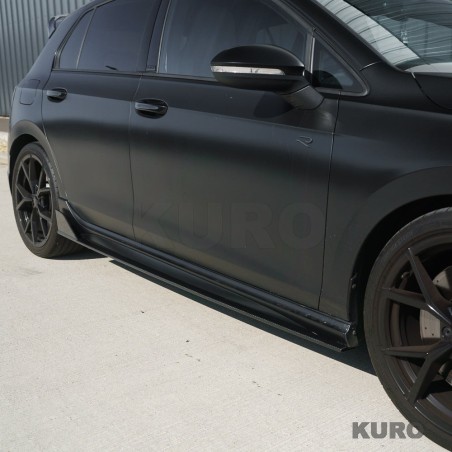 VW GOLF MK8/MK8.5 R/CS carbon progi boczne - CT DESIGN