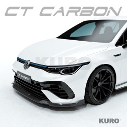 VW GOLF MK8 R carbon splitter - CT DESIGN